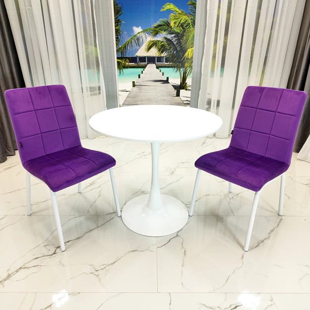 Amenajarea perfectă pentru spații mici: seturi de masă cu 2 scaune