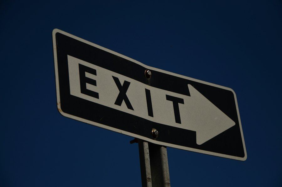 exit strategy