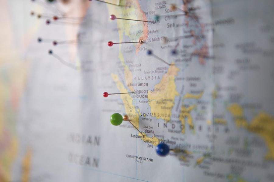 Photo expanding business internationally